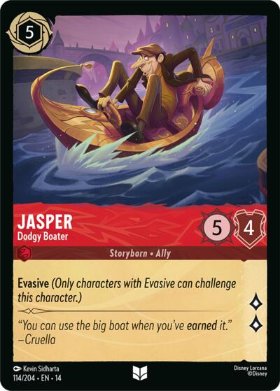 Jasper - Dodgy Boater - Foil