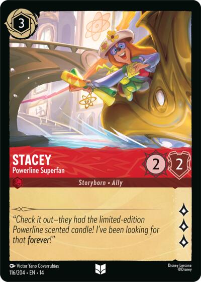 Stacey - Powerline Superfan - Foil