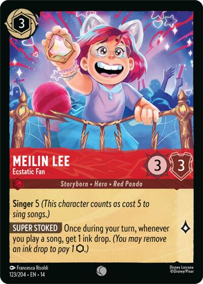 Meilin Lee - Ecstatic Fan - Foil