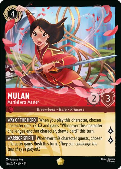 Mulan - Martial Arts Master - Foil
