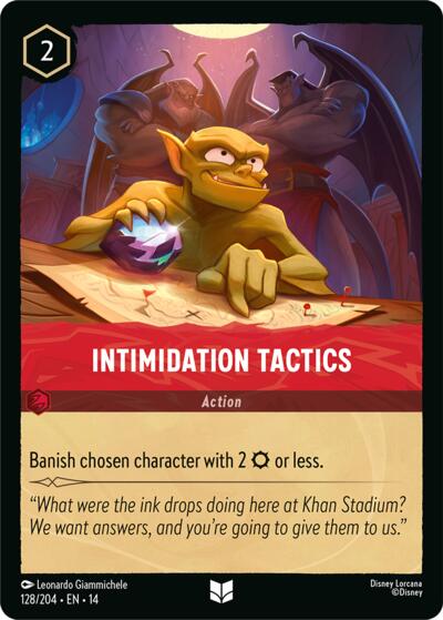 Intimidation Tactics - Foil