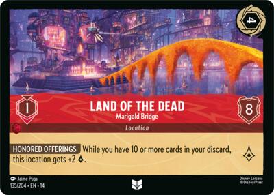 Land of the Dead - Marigold Bridge - Foil