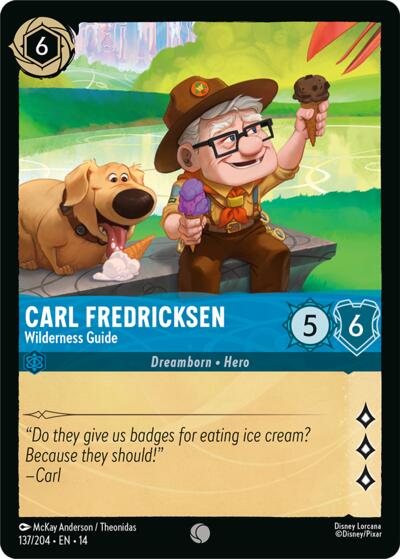 Carl Fredricksen - Wilderness Guide - Foil