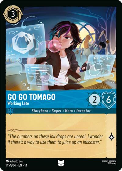 Go Go Tomago - Working Late - Foil
