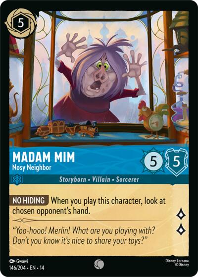 Madam Mim - Nosy Neighbor - Foil