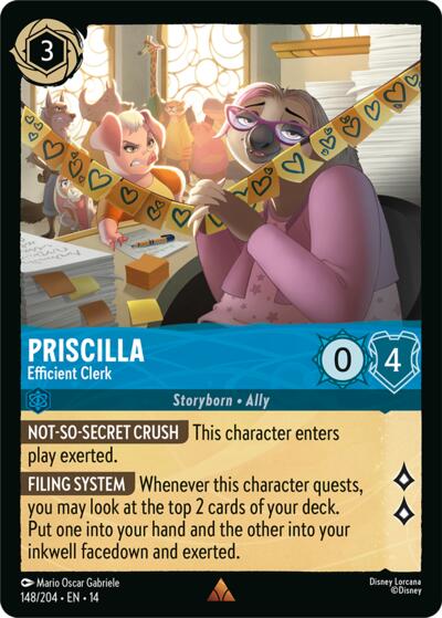 Priscilla - Efficient Clerk - Foil