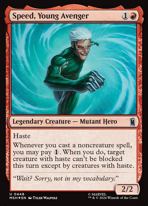 Speed, Young Avenger - Legendary - Surge Foil (Foil)