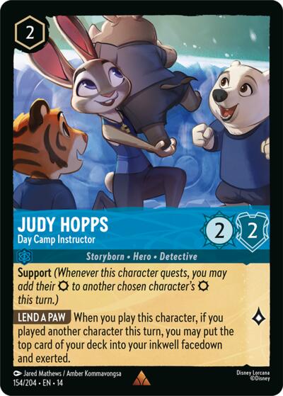 Judy Hopps - Day Camp Instructor - Foil
