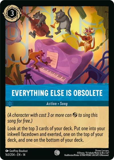 Everything Else Is Obsolete - Foil