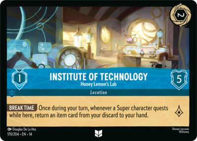 Institute of Technology - Honey Lemon's Lab - Foil