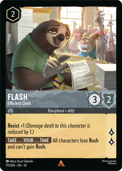 Flash - Efficient Clerk - Foil