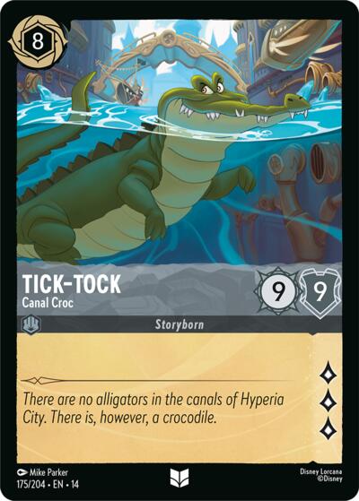 Tick-Tock - Canal Croc - Foil