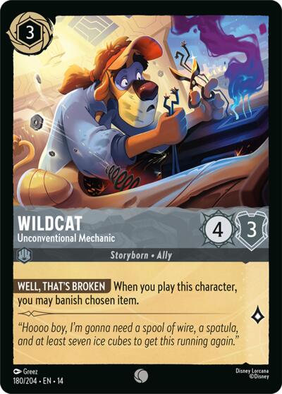 Wildcat - Unconventional Mechanic - Foil