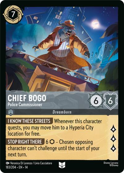 Chief Bogo - Police Commissioner - Foil