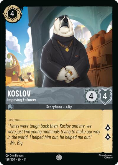Koslov - Imposing Enforcer - Foil