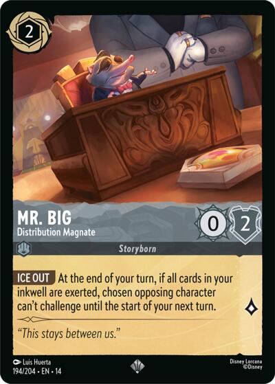 Mr. Big - Distribution Magnate - Foil