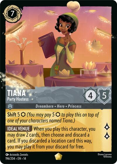 Tiana - Party Hostess - Foil