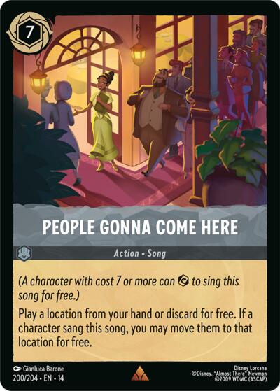 People Gonna Come Here - Foil