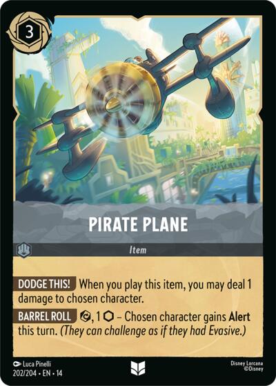 Pirate Plane - Foil