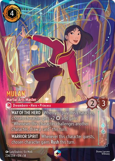 Mulan - Martial Arts Master - Enchanted