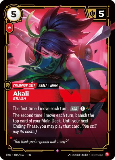 Akali, Brash - Foil