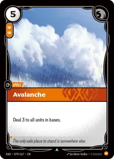 Avalanche - Foil