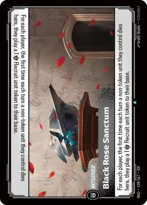 Black Rose Sanctum - Foil
