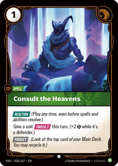 Consult the Heavens - Foil
