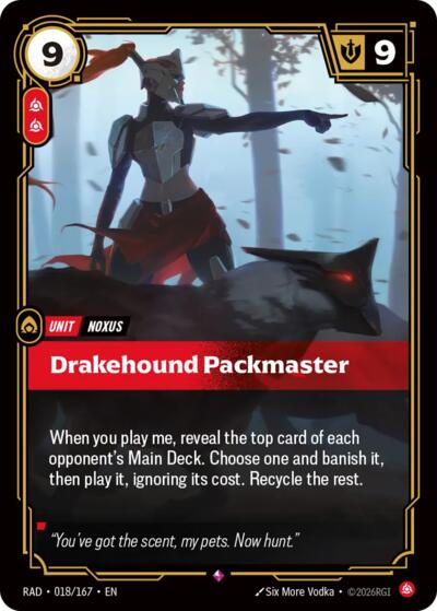 Drakehound Packmaster - Foil