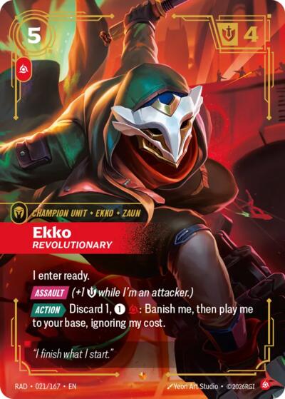 Ekko, Revolutionary - Foil