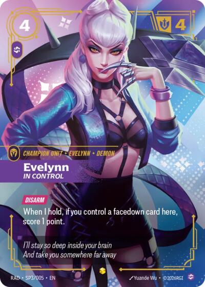 Evelynn, In Control (K/DA Special Art Card) - Foil