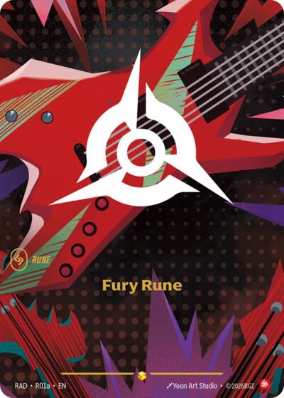 Fury Rune (R01a) - Foil