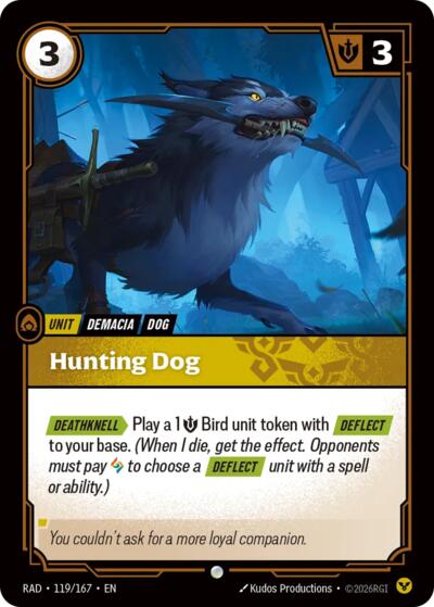 Hunting Dog - Foil