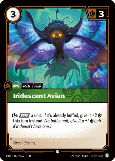 Iridescent Avian - Foil