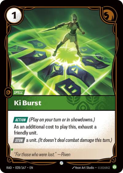 Ki Burst - Foil