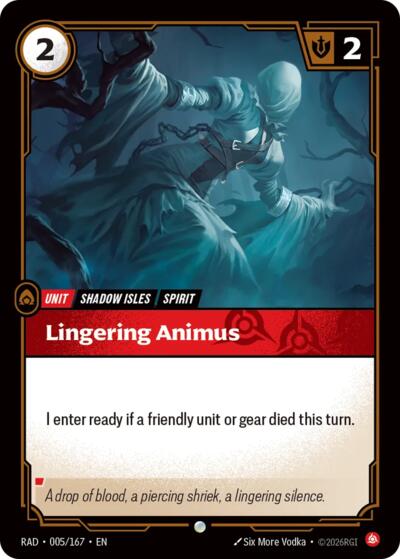 Lingering Animus - Foil