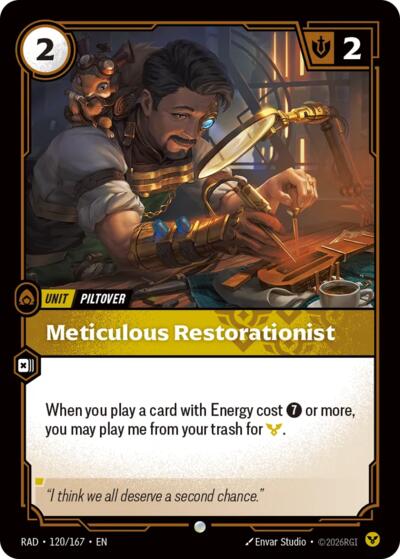 Meticulous Restorationist - Foil
