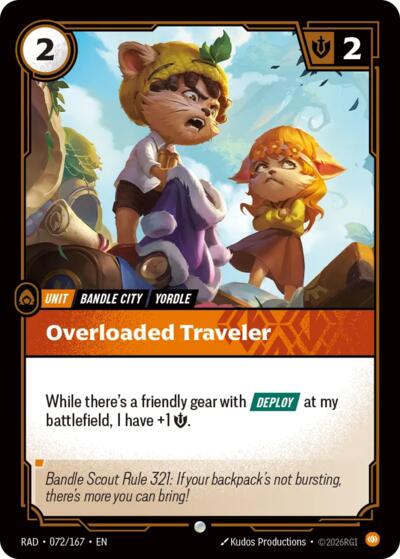 Overloaded Traveler - Foil