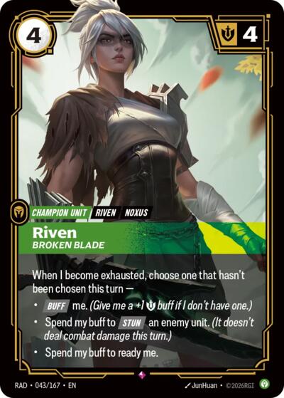 Riven, Broken Blade - Foil