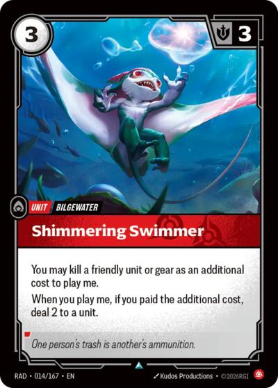 Shimmering Swimmer - Foil