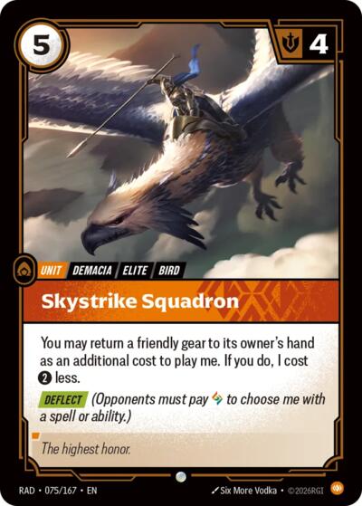 Skystrike Squadron - Foil