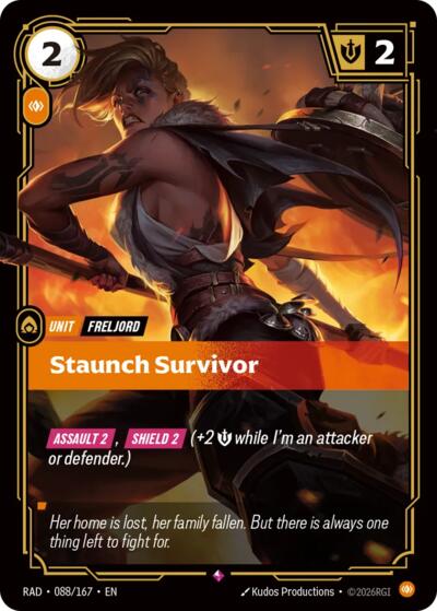 Staunch Survivor - Foil