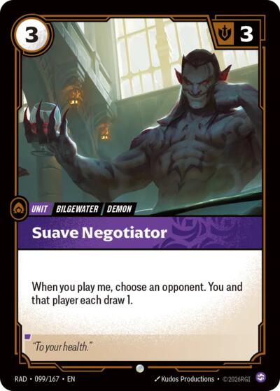 Suave Negotiator - Foil
