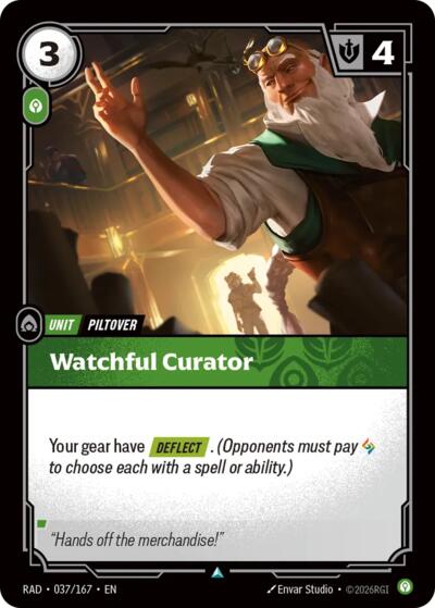 Watchful Curator - Foil
