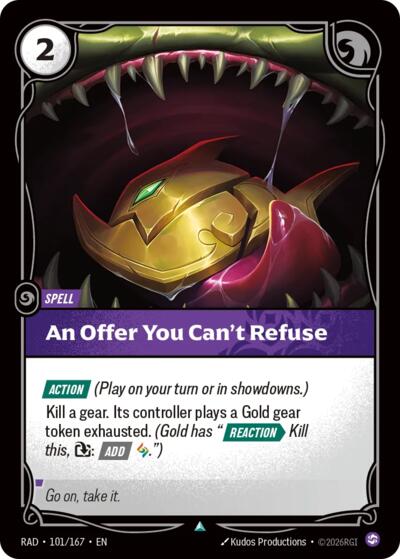 An Offer You Can't Refuse - Foil