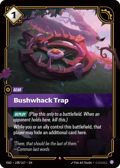 Bushwhack Trap - Foil