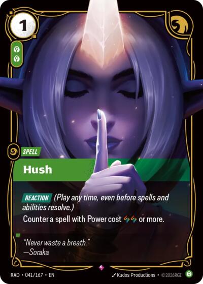 Hush - Foil
