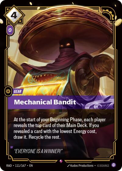 Mechanical Bandit - Foil
