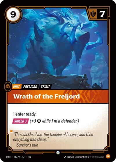 Wrath of the Freljord - Foil