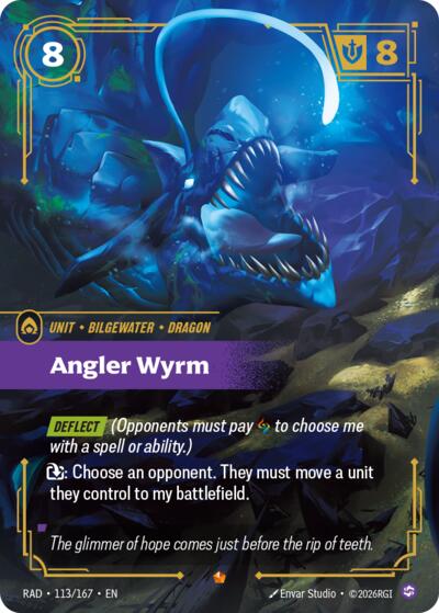 Angler Wyrm - Foil